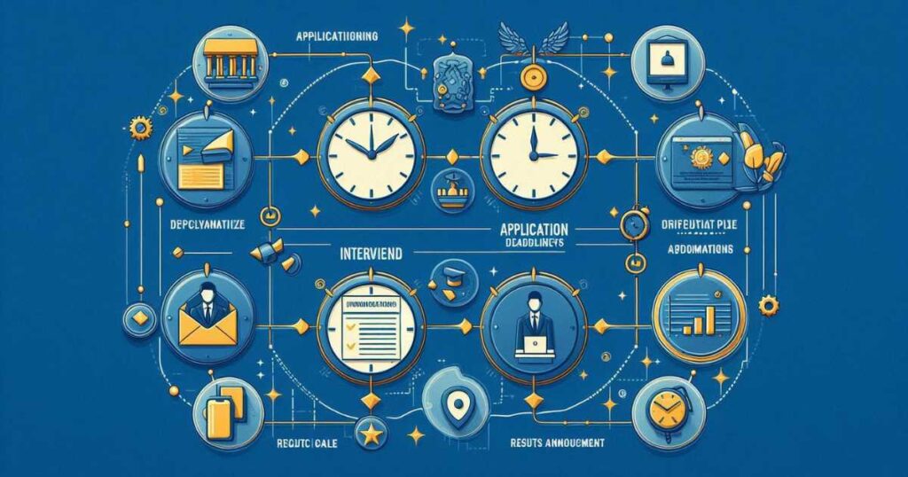 Commonwealth Scholarship 2025 Timeline Infographic