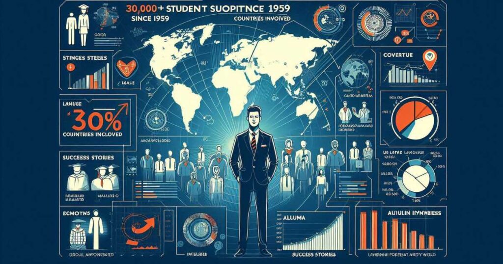 Commonwealth Scholarship Impact Statistics Infographic