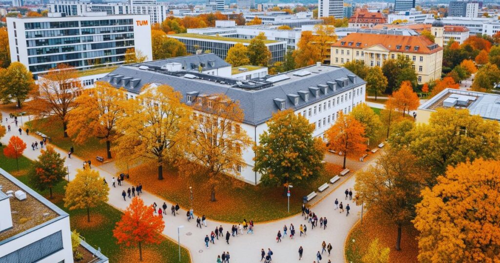 Campus of top German universities for German Student Visa holders