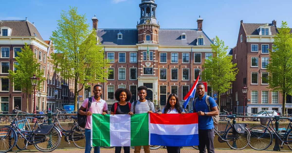 Dutch Student Visa guide for Nigerian students at Netherlands university campus