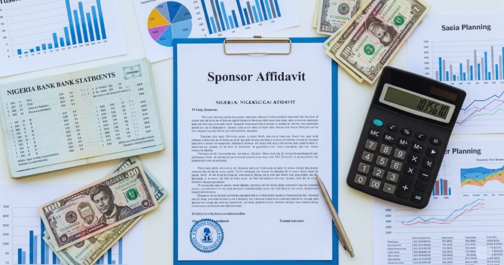 Financial proof documents for US Student Visa F1 Visa Requirements for Nigerian students
