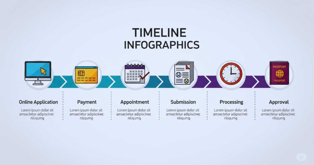 Step-by-step UK student visa application process timeline for Nigerian students