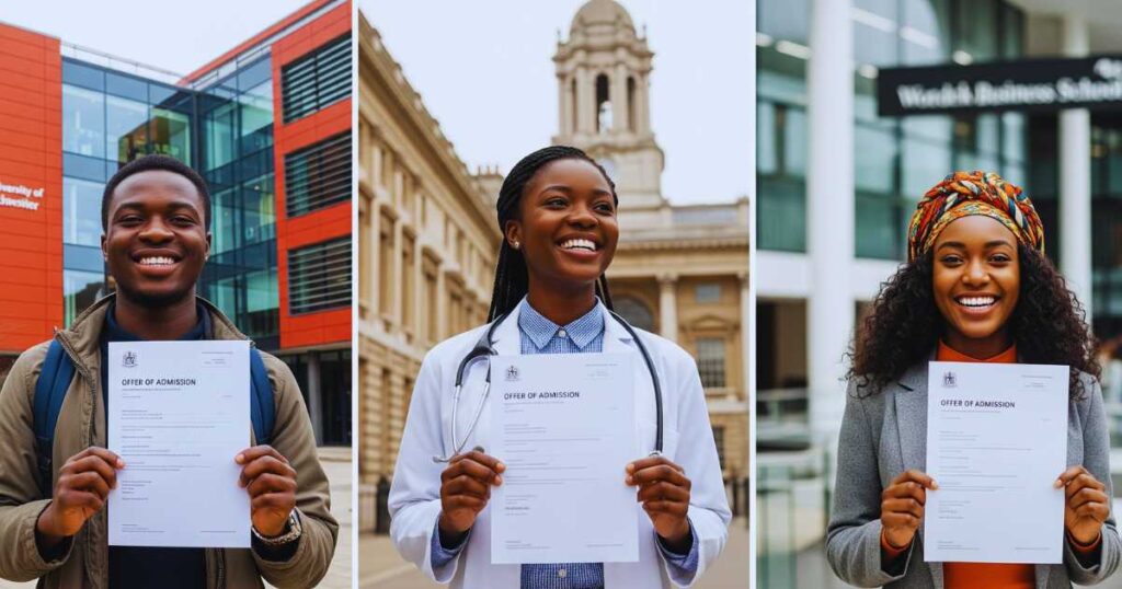 Successful Nigerian students who obtained UK student visa and study in British universities
